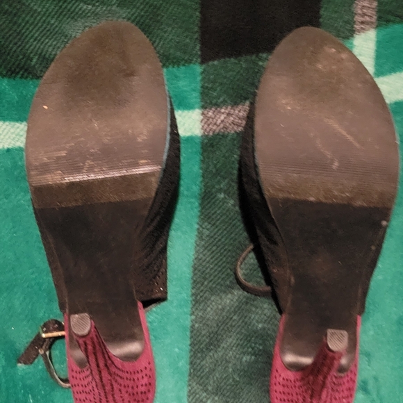 🔥HP🔥WOMENS OLSENBOYE PLATFORM STUDDED STILETTO HEELS MULTI COLORED SIZE 9.5 - Picture 11 of 12